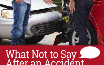 What Not To Say After An Accident