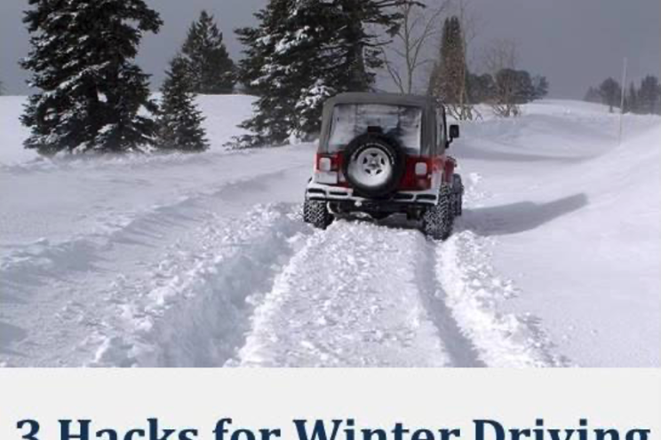 3 Hacks for Winter Driving