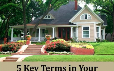 5 Key Terms In Your Homeowners Insurance Policy